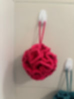 Fleur de douche au crochet