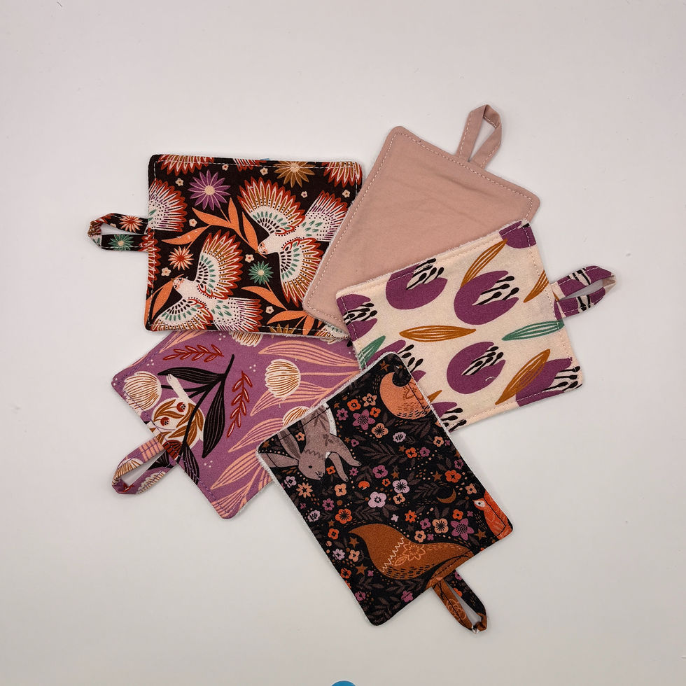 Miniature : Pack de 5 lingettes démaquillantes - Les Mauves