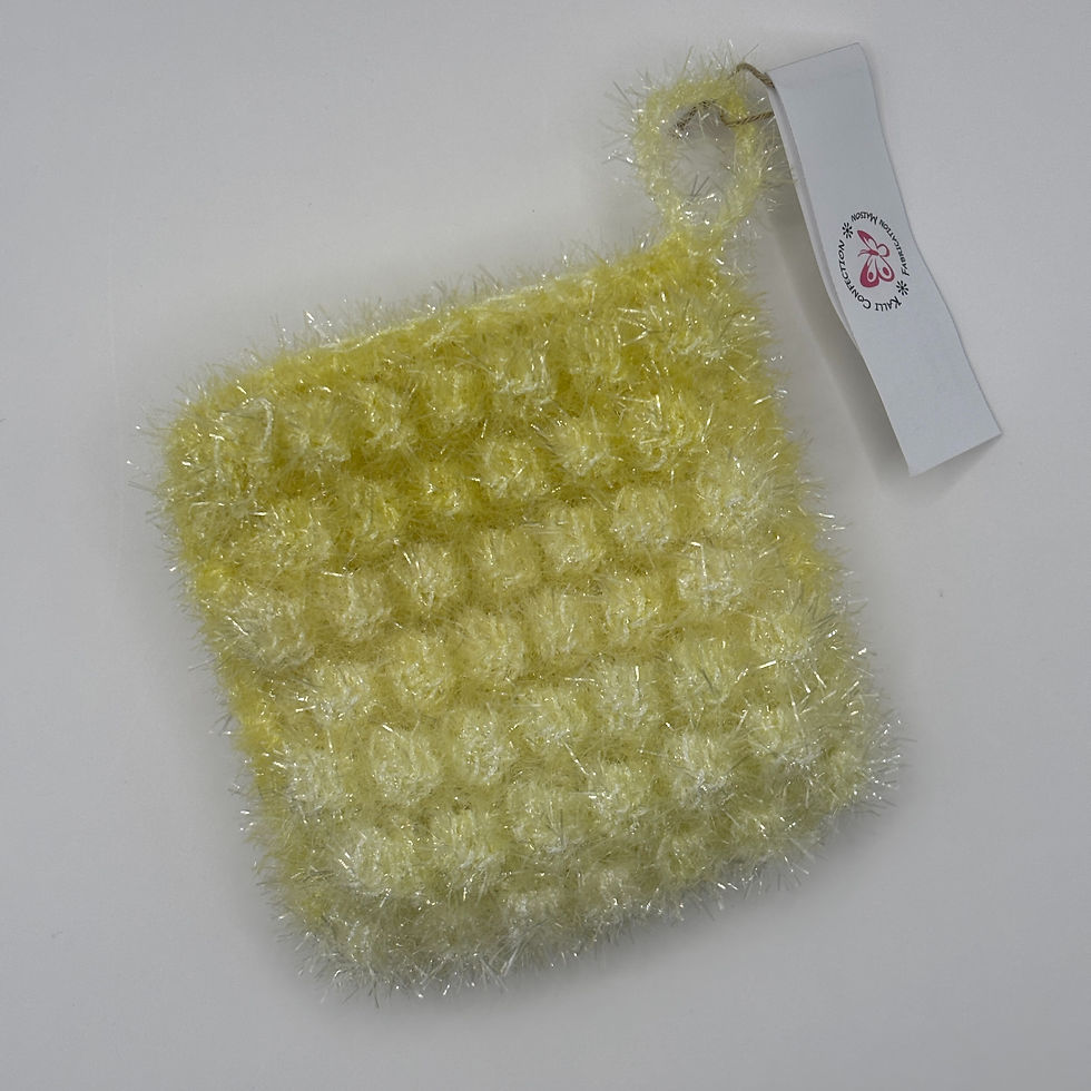 Miniature : Tawashi 100% Polyester - Les Carrés Alvéolés