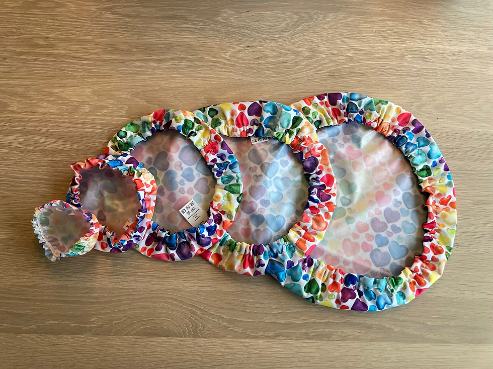 Miniature : Charlotte en tissu ronde pour la cuisine -  Coeurs en folie