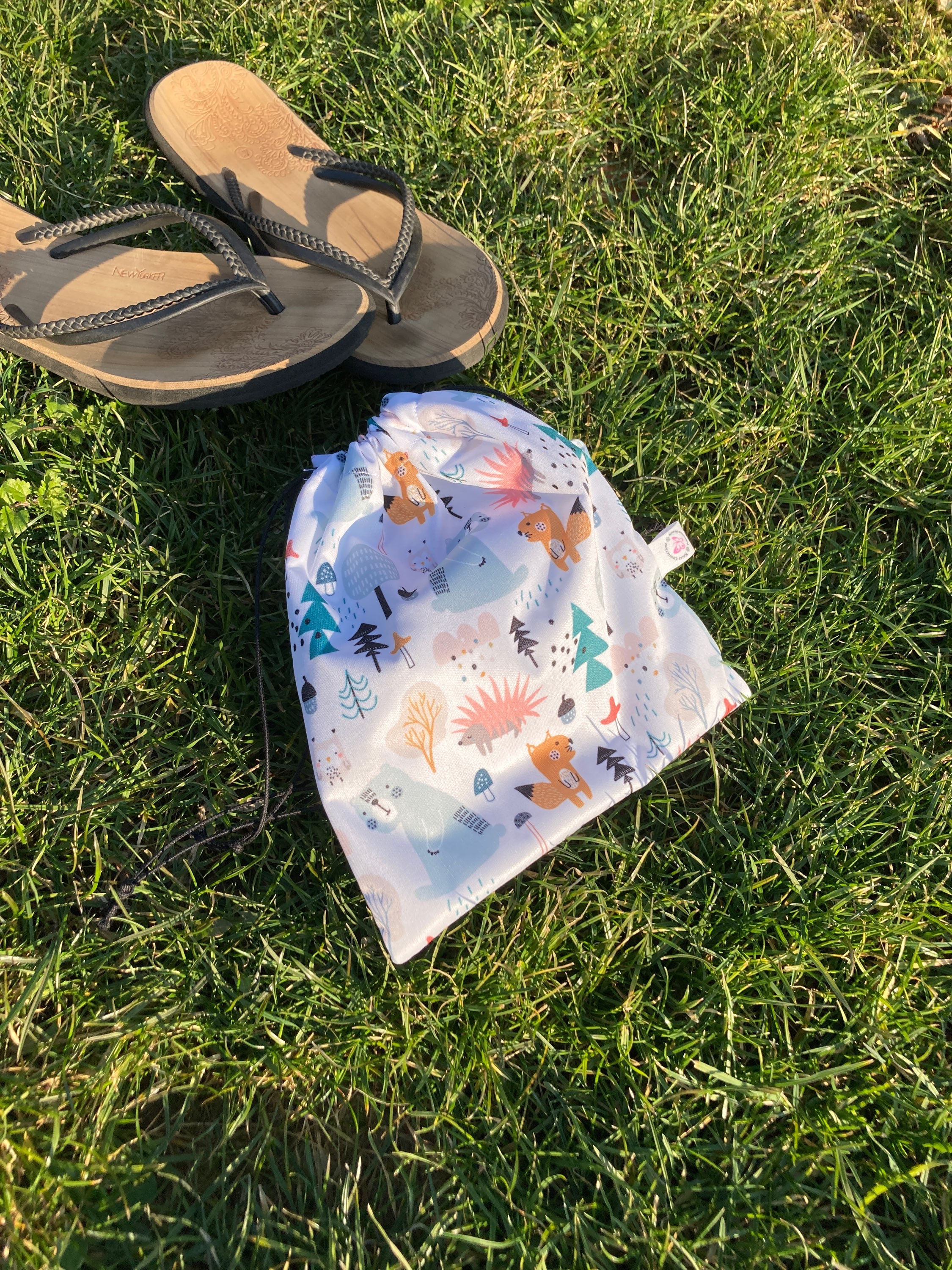 Sac à maillot de bain mouillé - Animaux de la forêt