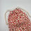 Miniature : Sac à pain en tissu MINI - Fleurs rouges