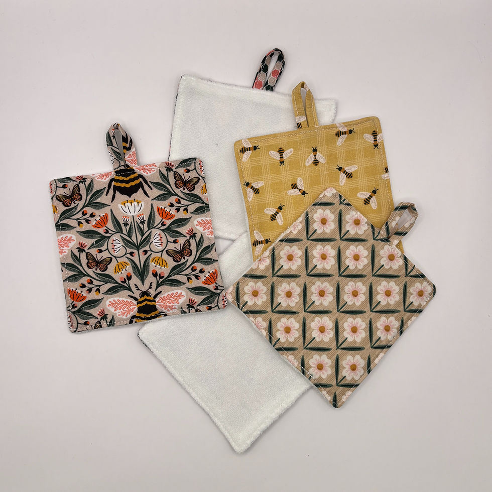 Miniature : Pack de 5 lingettes de soins - Les Rétros