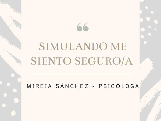 SIMULANDO ME SIENTO SEGURO/A