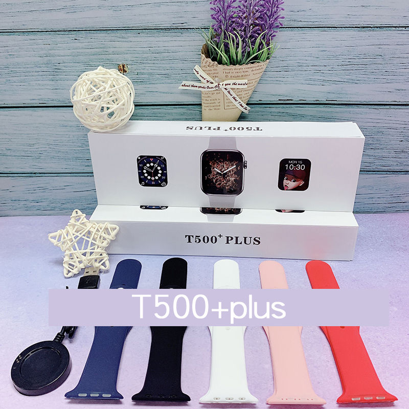 Thumbnail: Creative Smart Watch T500+plus Watch6 and Smart Bracelet T500+plus