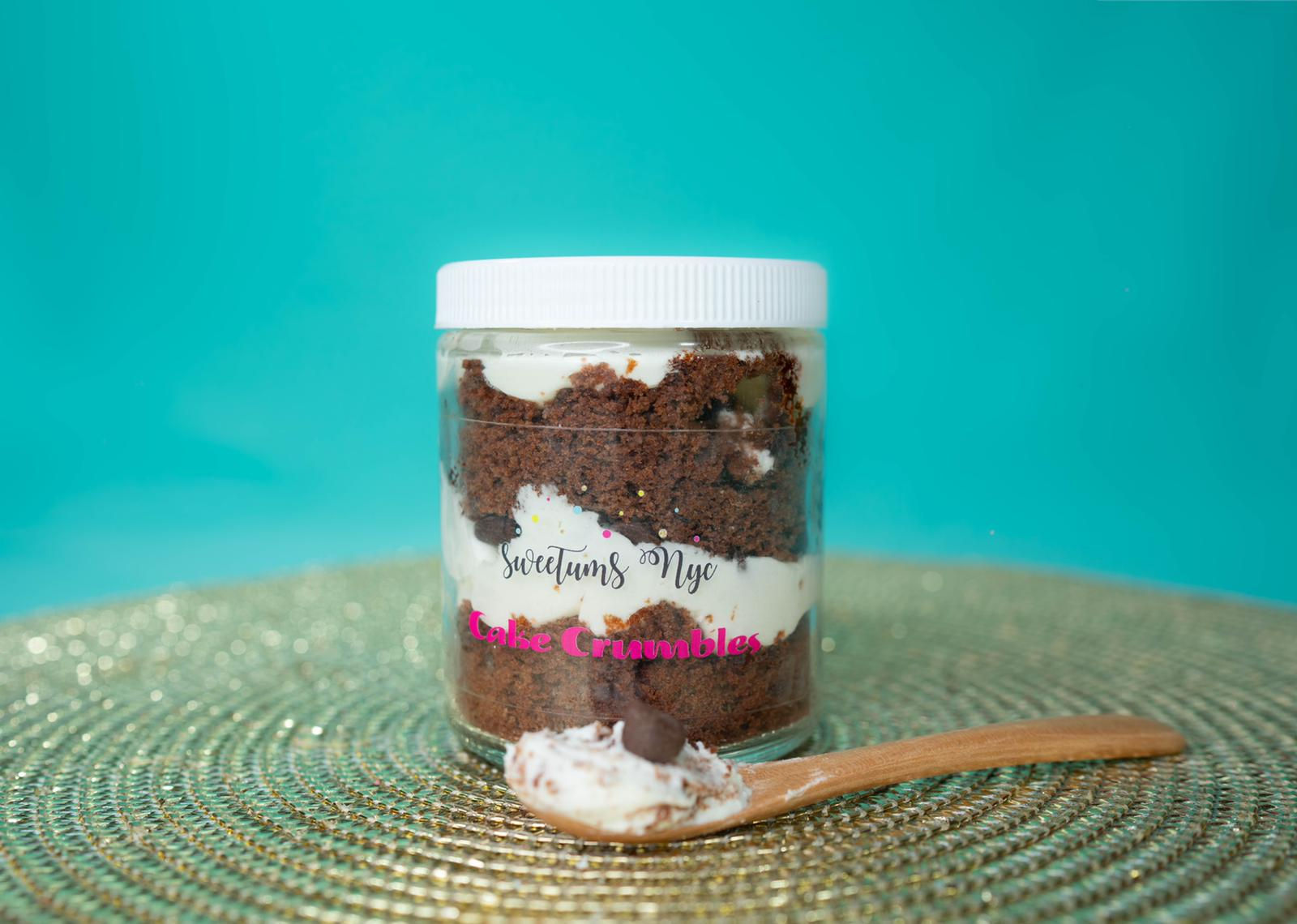 Chocolate Chip Cake Crumble Jar