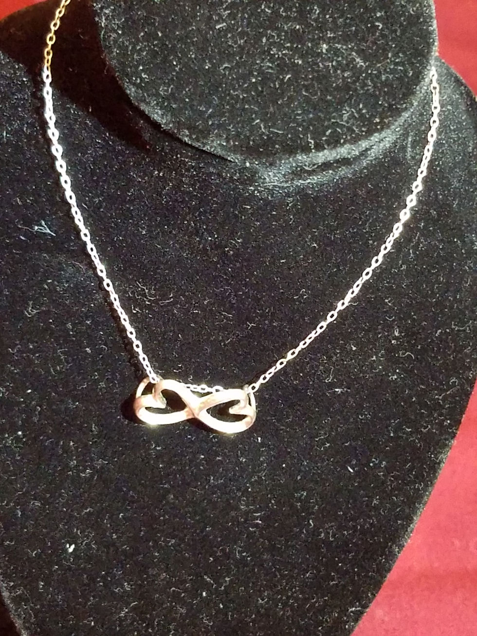 Heart Infinity "Daughter" .925 Sterling Silver Necklace