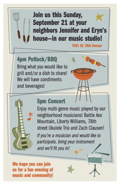 Brentwood-Darlington Neighborhood BBQ & Concert 