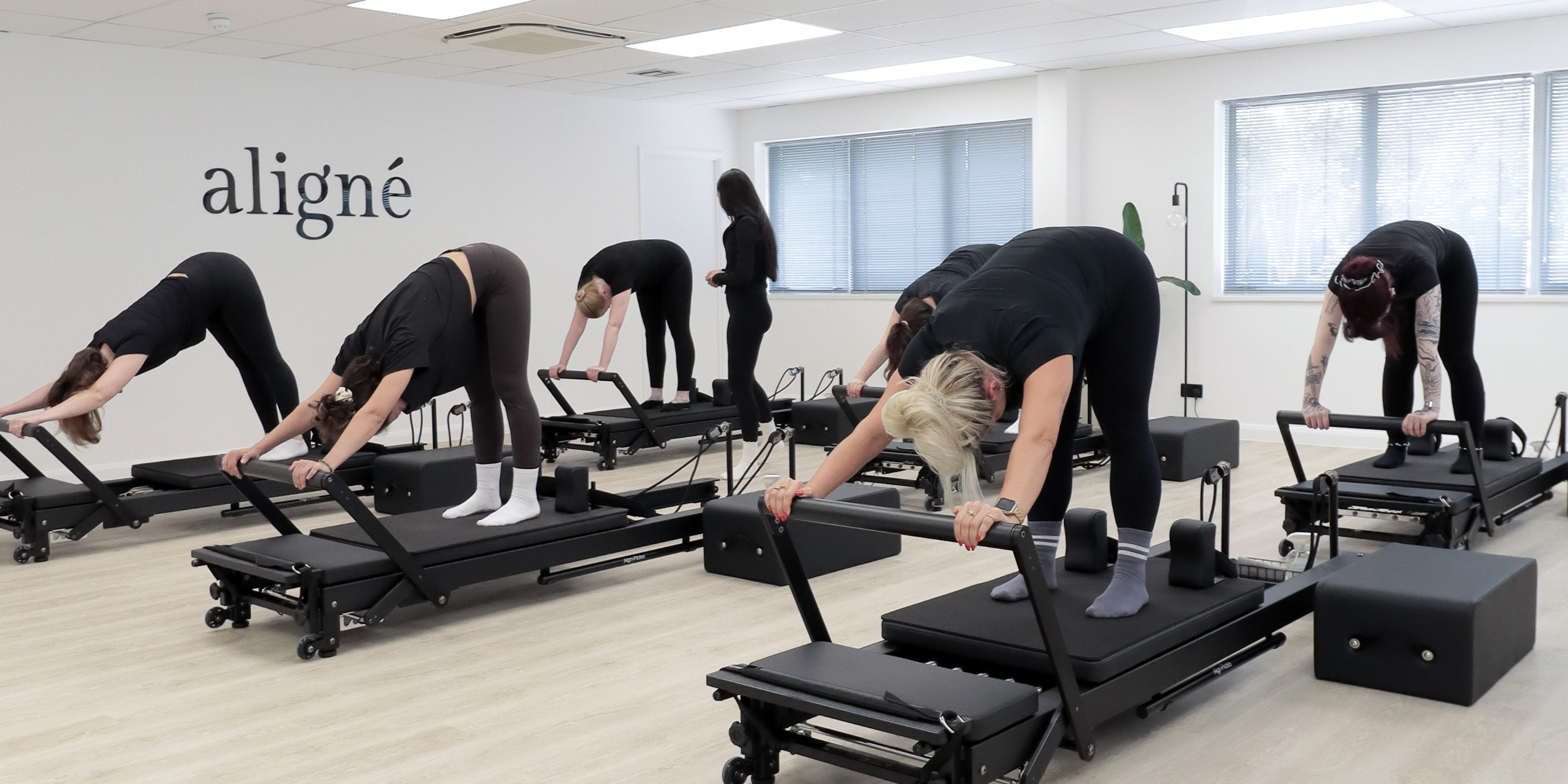 Inside Aligné Pilates Studio