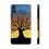 Thumbnail: Stylish Tree Silhouette Phone Case, Tough Cell Phone Cover, Nature Lover Gift