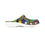 Thumbnail: Colorful Abstract Fun Outdoor Clogs, Rainbow Crocs Alternative