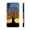 Thumbnail: Stylish Tree Silhouette Phone Case, Tough Cell Phone Cover, Nature Lover Gift