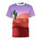 Thumbnail: Desert Bloom Unisex Abstract T-Shirt, Boho Style Shirt, Summer Casual Wear