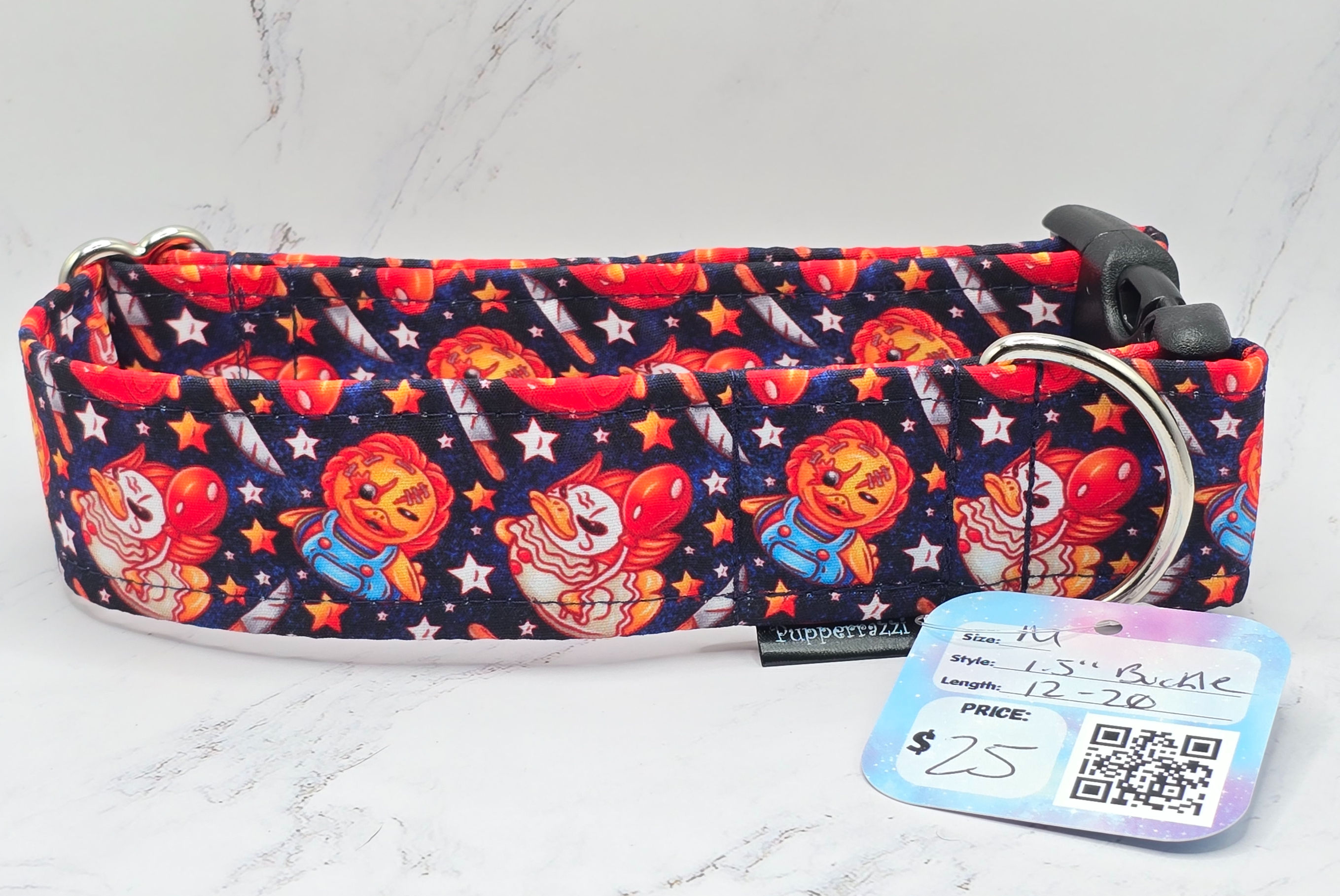 1.5" M Plastic Buckle 12-20" Horror
