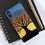 Thumbnail: Stylish Tree Silhouette Phone Case, Tough Cell Phone Cover, Nature Lover Gift