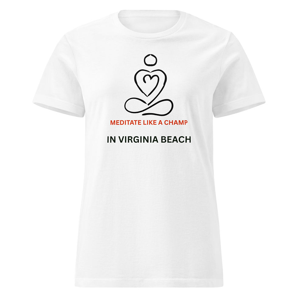 Thumbnail: Meditate Like A Champ Women’s basic softstyle t-shirt