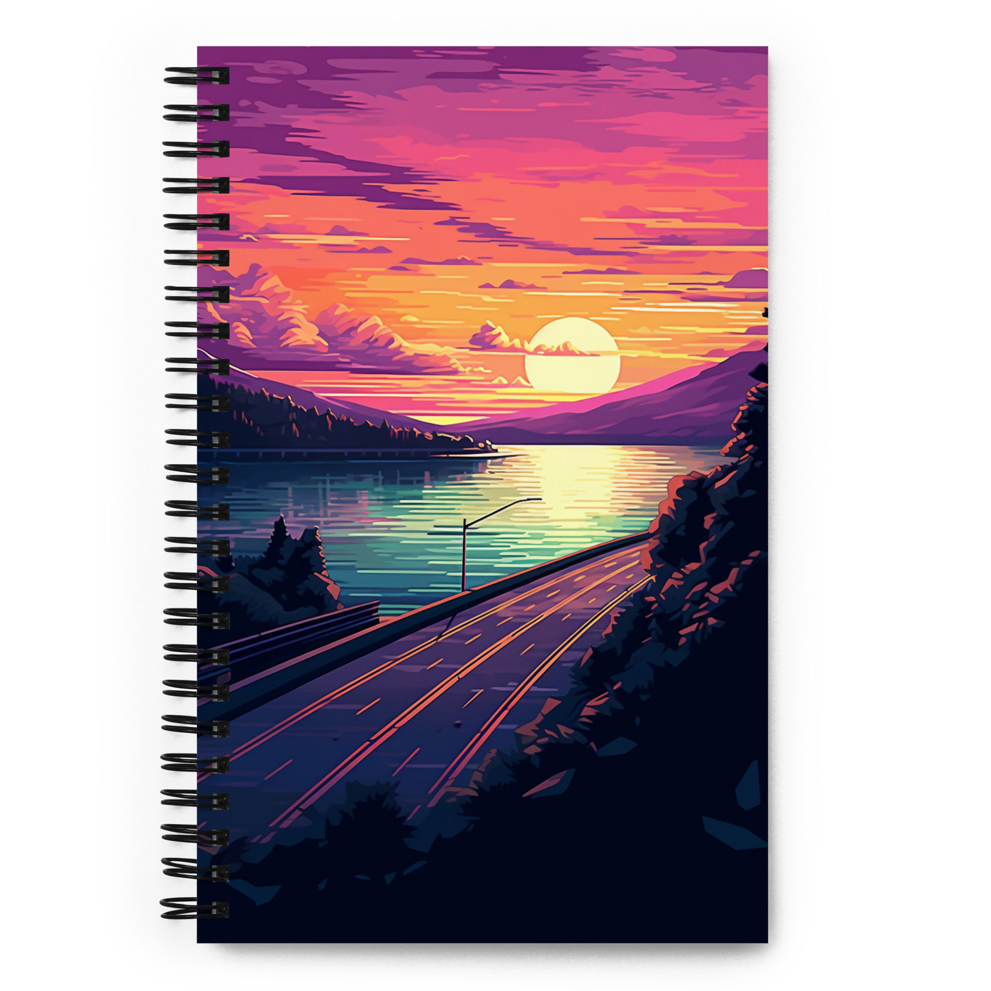 Where Lovers Stay Spiral notebook I