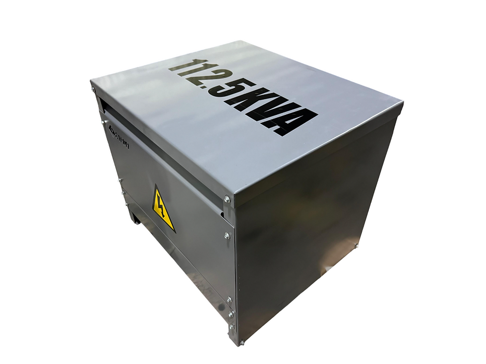 Miniatura: Transformador Trifásico Tipo Seco 112.5 KVA 220/440 VCA.