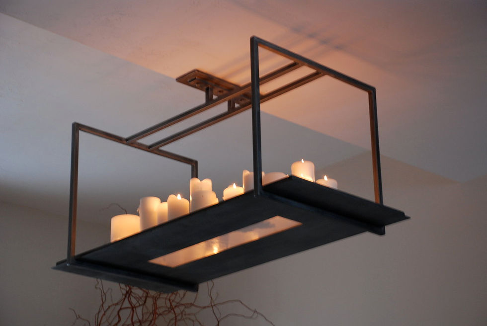 Steel Candelabra