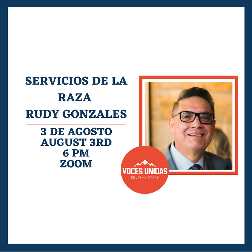Charla con Rudy Gonzales