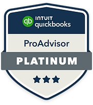 Intuit Platinum Tier Badge at KB2 Bookkeeping & Tax