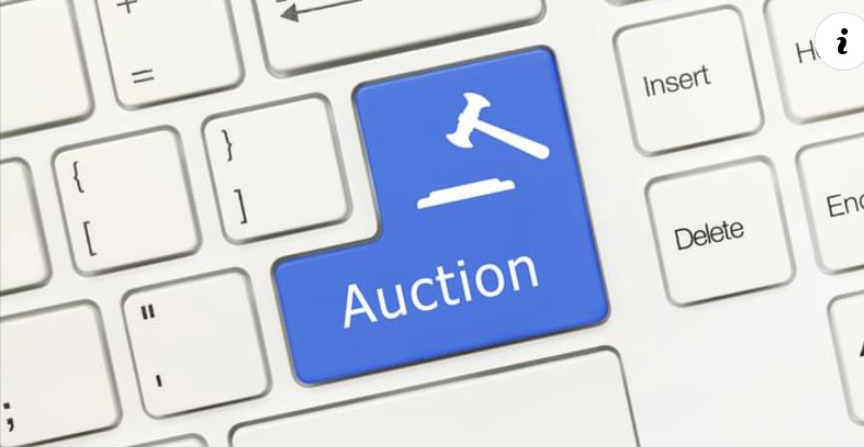 Keyboard with Auction key
