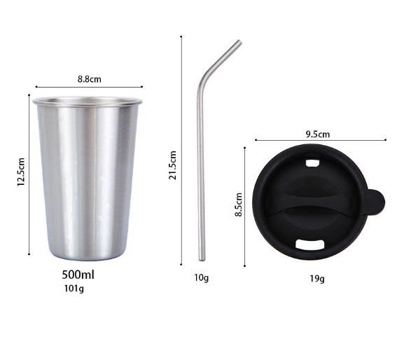Thumbnail: 304 Stainless Steel Coffee Mug ($3.80 - $5.80)
