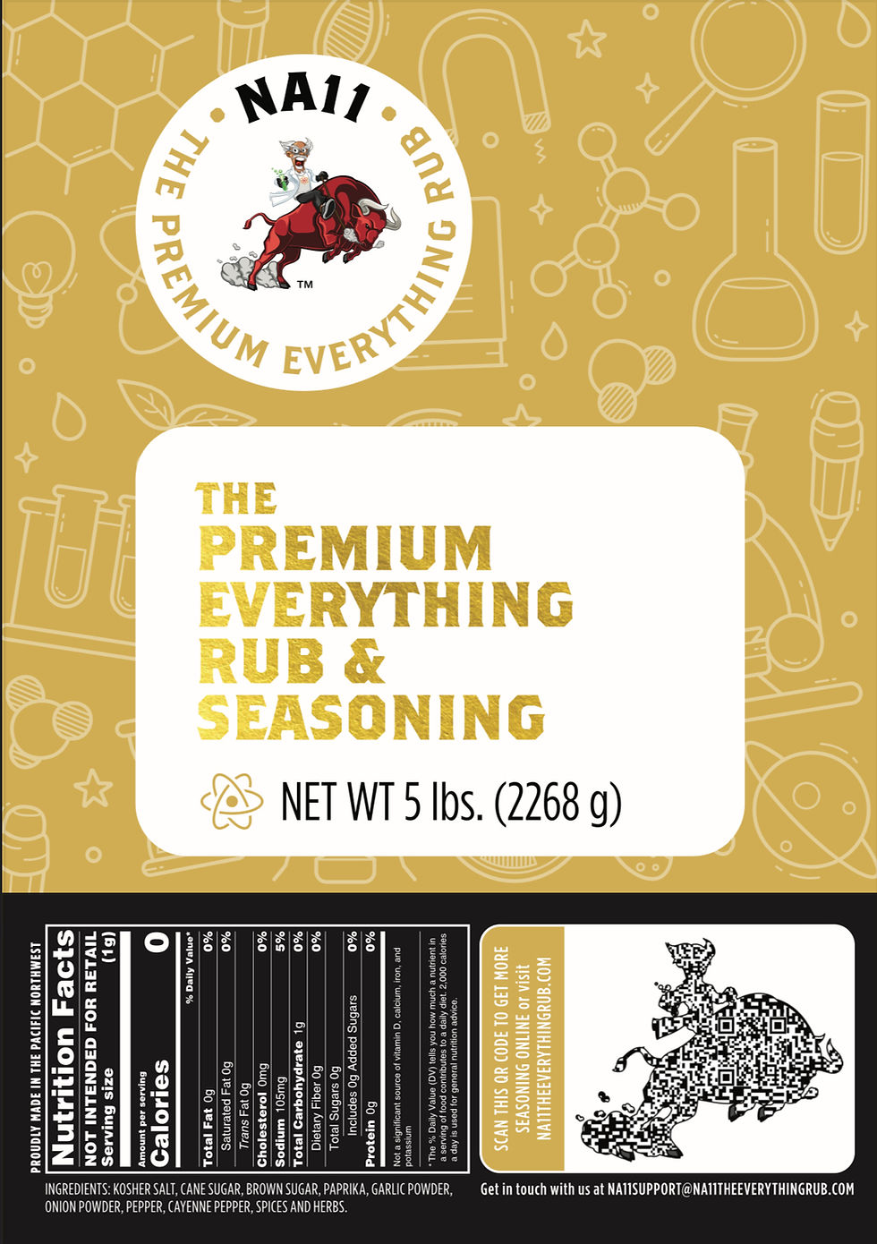 Thumbnail: 5-Pound Bulk Premium Everything Seasoning