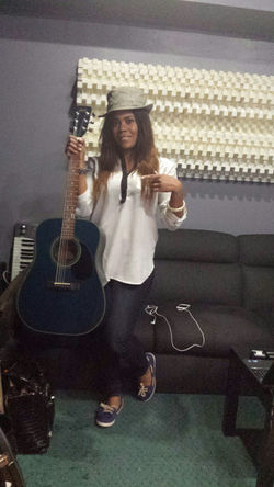 Karees goofing around