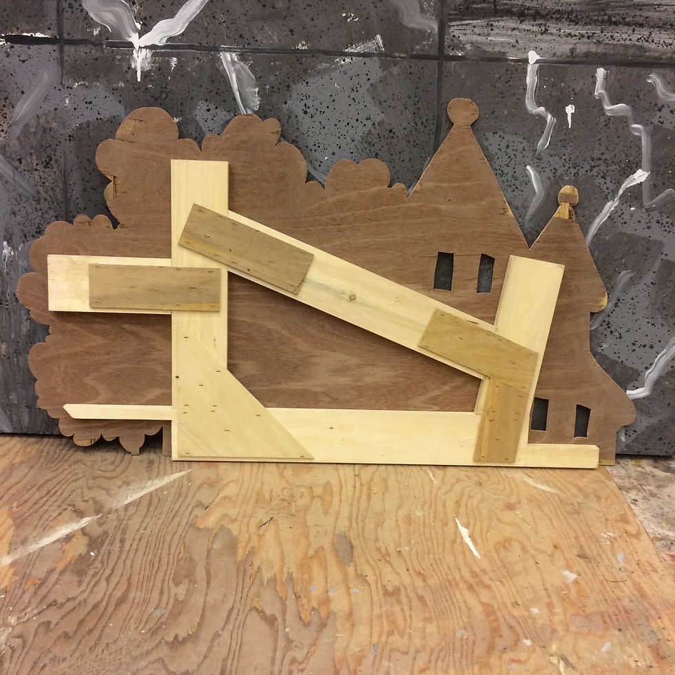 Framing Castle Flat