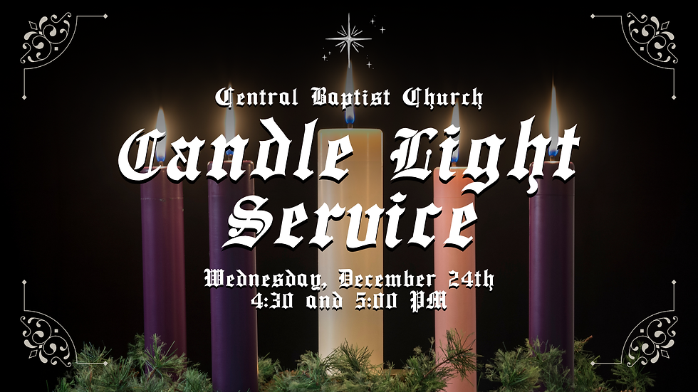 Christmas Eve Candle Light Service