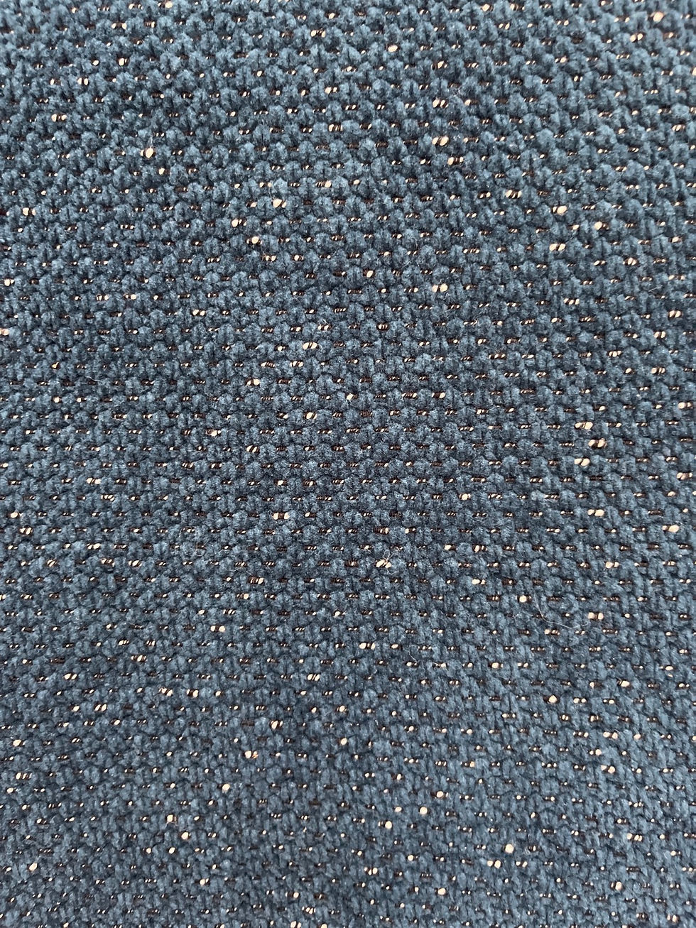 縮圖：Eileen Fisher Cropped Turtleneck Knit Blue White XXS