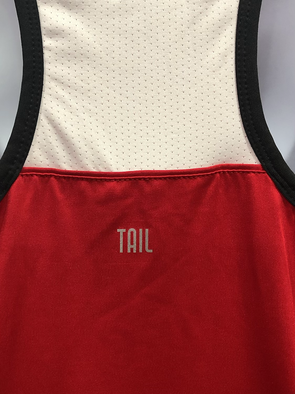 縮圖：Tail Red Black Tennis top