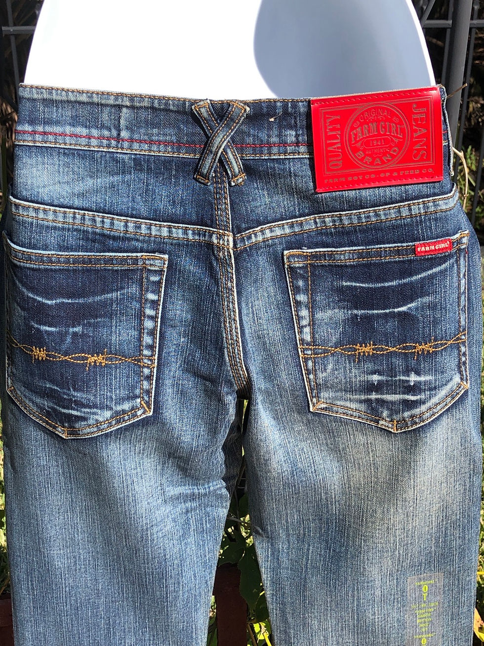 縮圖：Farm Girl Low Rise Gracie Boot Cut