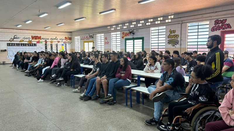 GCM leva orientação sobre atos seguros a estudantes da rede municipal de Araras