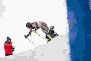 Nico Gauer Slalom Santa Caterina Europacup