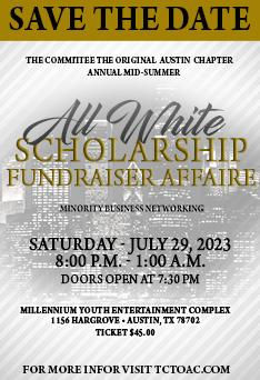 All White: Scholarship Fundraiser Affaire