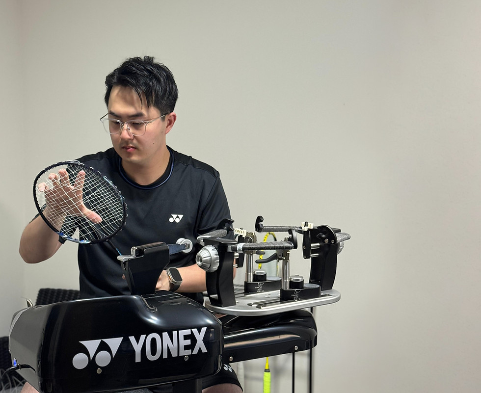 tensionlab badminton stringer mevyn