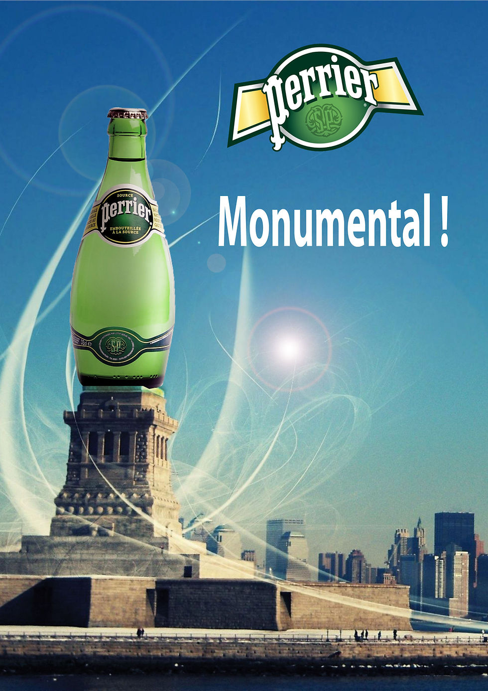 Publicité Perrier