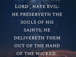 Thus Saith The Lord God Of Isreal!