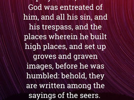 Thus Saith The Lord God Of Host!