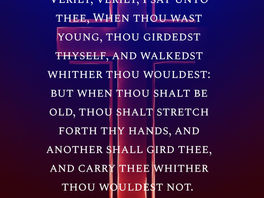 Thus Saith The Lord God Of Isreal!