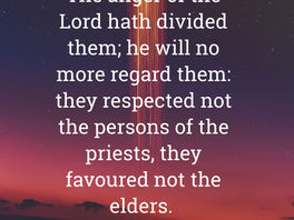 Hear Ye The Lord O House Of Jacob!