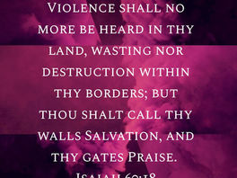 Thus Saith The Lord God of Isreal!