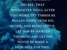 Hear Ye The Lord O House Of Jacob!