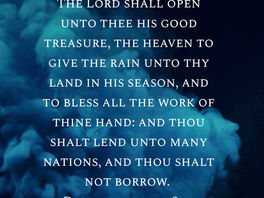 Thus Saith The Lord God Of Isreal!