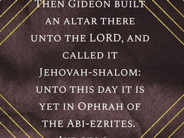 Hear Ye O House Of Isreal!