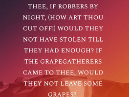 Thus Saith The Lord God Of Jacob!