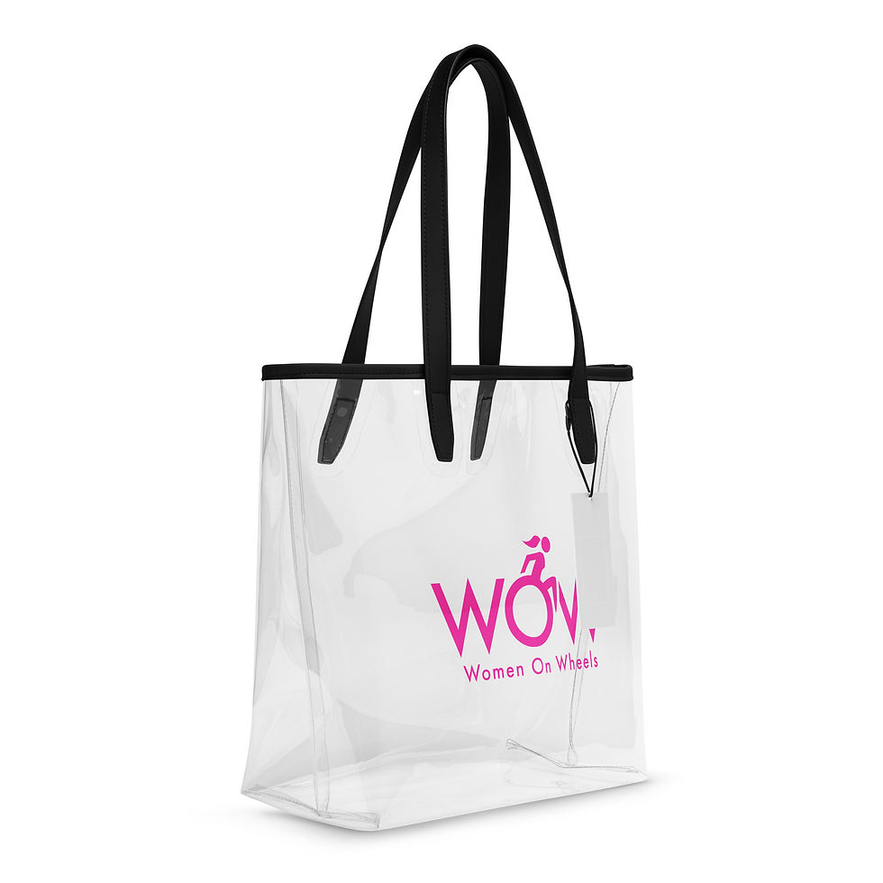 Thumbnail: Clear tote bag