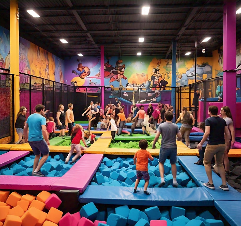 The demand for active entertainment is growing, and trampoline parks offer a unique space for families and fitness enthusiasts. Game On Play provides an engaging experience for visitors of all ages by blending recreation with social interaction.